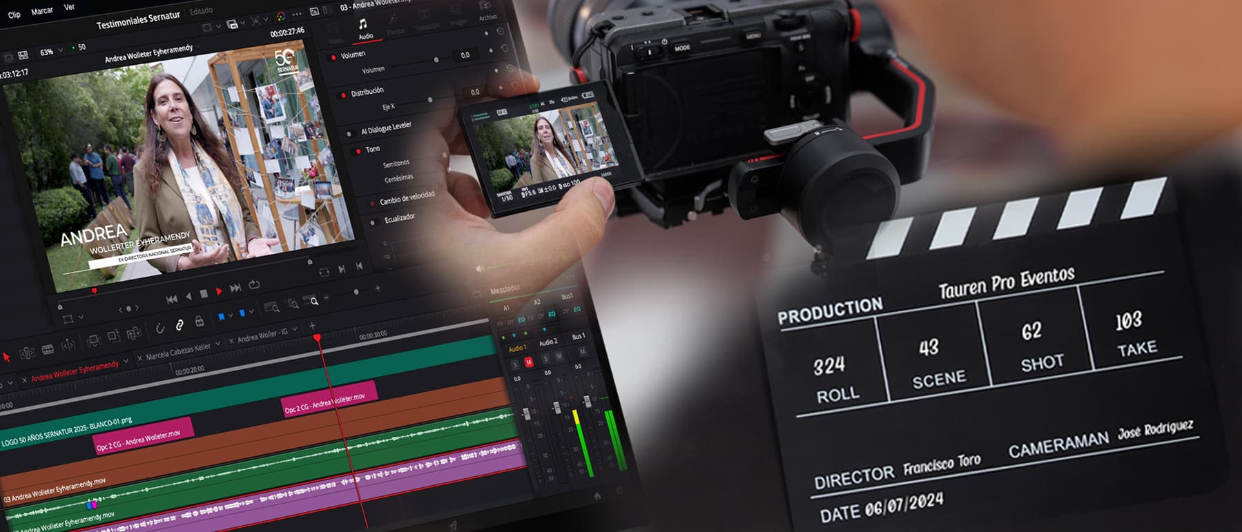 Producción audiovisual Tauren Pro Eventos